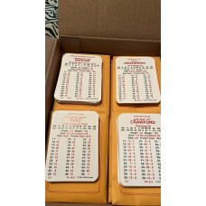 2021 APBA Baseball Season Original Complete Set