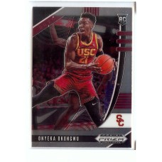 2020-21 Prizm Draft Picks Onyeka Okongwu #5 Base Rookie USC Trojans/Atlanta Hawks