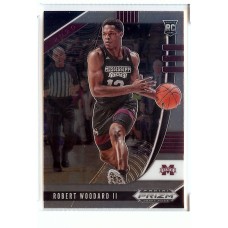 2020-21 Prizm Draft Picks Robert Woodard II #63 Base Rookie Mississippi State Bulldogs/Sacramento Kings