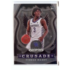 2020-21 Prizm Draft Picks Tyrese Maxey #94 Crusade Kentucky Wildcats/Philadelphia 76ers