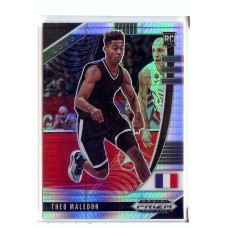 2020-21 Prizm Draft Picks Theo Maledon #17 Base Rookie Prizms Hyper International/Oklahoma City Thunder