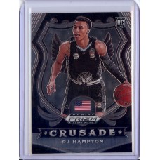 2020-21 Prizm Draft Picks RJ Hampton #93 Crusade International/Denver Nuggets