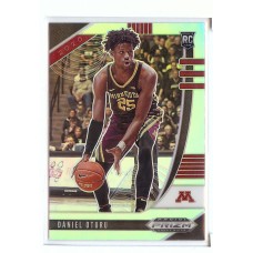 2020-21 Prizm Draft Picks Daniel Oturu #33 Base Rookie Prizms Silver Minnesota Golden Gophers/Los Angeles Clippers