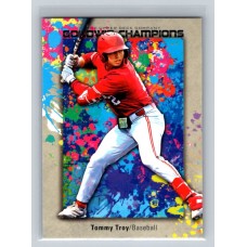 2024 Upper Deck UD Goodwin Champions Tommy Troy Base Splash of Color #123 Prospect Baseball 1:2 h, 1:2 e, 1:2 b 2024 Upper Deck UD Goodwin Champions Tommy Troy Base Splash of Color #123 Prospect Baseball 1:2 h, 1:2 e, 1:2 b