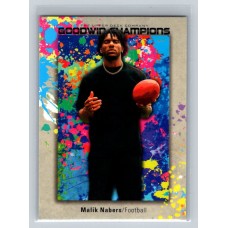 2024 Upper Deck UD Goodwin Champions Malik Nabers Base Splash of Color #119 Rookie Football 1:2 h, 1:2 e, 1:2 b 2024 Upper Deck UD Goodwin Champions Malik Nabers Base Splash of Color #119 Rookie Football 1:2 h, 1:2 e, 1:2 b