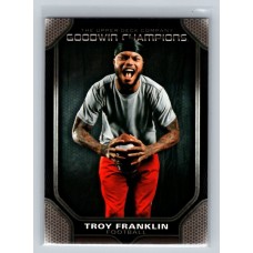 2024 Upper Deck UD Goodwin Champions Troy Franklin Base #25 Rookie Football 2024 Upper Deck UD Goodwin Champions Troy Franklin Base #25 Rookie Football