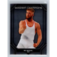 2024 Upper Deck UD Goodwin Champions Bo Nickal Platinum #P47 Rookie MMA 1:5 h, 1:5 e, 1:10 b