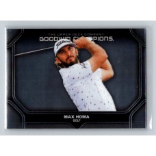 2024 Upper Deck UD Goodwin Champions Max Homa Platinum - Horizontal #P100 Golf 1:5 h, 1:5 e, 1:10 b 2024 Upper Deck UD Goodwin Champions Max Homa Platinum - Horizontal #P100 Golf 1:5 h, 1:5 e, 1:10 b