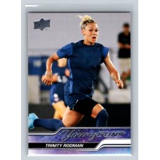 2024 Upper Deck UD Goodwin Champions Trinity Rodman Upper Deck Young Guns #YG-7 Rookie Soccer 1:3 h, 1:3 e, 1:3 b 2024 Upper Deck UD Goodwin Champions Trinity Rodman Upper Deck Young Guns #YG-7 Rookie Soccer 1:3 h, 1:3 e, 1:3 b