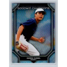 2024 Upper Deck UD Goodwin Champions Derek Curiel Platinum Sky Parallel #P54 Prospect Baseball /99 Random Inserts in Hobby and e-Pack