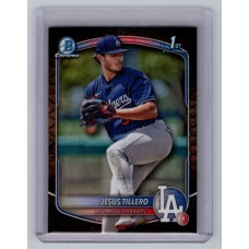 2025 Bowman Alex Freeland #BTP-91 Bowman Scouts' Top 100 Los Angeles Dodgers