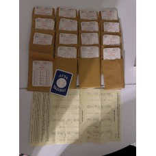 1905 APBA Baseball Season Original Complete Set