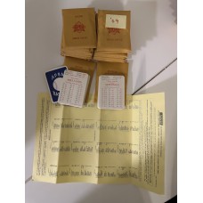 1909 APBA Baseball Season Original Complete Set