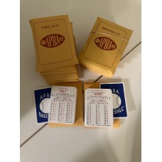 1912 APBA Baseball Season Original Complete Set