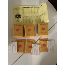 1915 APBA Baseball Season Original Complete Set