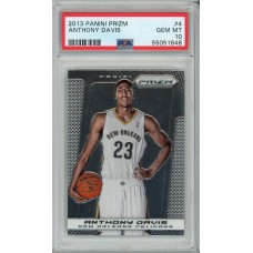 2013 Panini Prizm Anthony Davis #4 PSA 10 New Orleans Pelicans