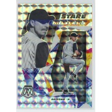 2021 Panini Mosaic Randy Johnson Stare Masters Insert Mosaic Prizm #13 Arizona Diamondbacks