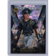 2021 BOWMAN DRAFT CHROME HENRY DAVIS BOWMAN INVICTA CRACKED ICE /150 BI-1 PITTSBURGH PIRATES