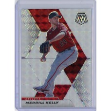 2021 Panini Mosaic Merrill Kelly Mosaic White Prizm #24 13/25 Arizona Diamondbacks