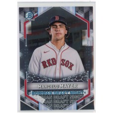 2021 BOWMAN DRAFT CHROME MARCELO MAYER BOWMAN DRAFT NIGHT BDN-6 BOSTON RED SOX