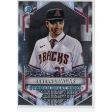 2021 BOWMAN DRAFT CHROME JORDAN LAWLAR BOWMAN DRAFT NIGHT BDN-4 ARIZONA DIAMONDBACKS