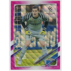 2020-21 TOPPS CHROME UEFA CHAMPIONS LEAGUE JÚLIO CÉSAR #88 PINK X-FRACTOR FC INTERNAZIONALE MILANO