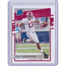 2020 Donruss Tua Tagovailoa Rated Rookies Draft Picks #3 Alabama Crimson Tide/Miami Dolphins