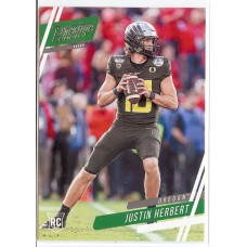 2020 Prestige Justin Herbert Draft Picks #4 Oregon Ducks/Los Angeles Chargers