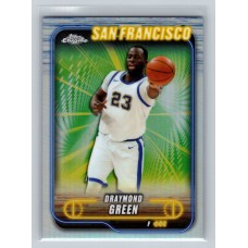 2024-25 Topps Chrome Breakers Delight Draymond Green #123 Refractor - (1:2 hobby, 4:1 breaker: 1:8 value, 1:7 mega) Golden State Warriors