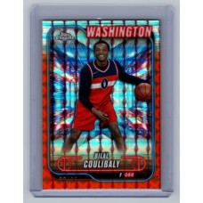 2024-25 Topps Chrome Breakers Delight Bilal Coulibaly #11 Orange Geometric Refractor - (1:5 breaker) /25 Washington Wizards