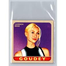 2025 Upper Deck Goodwin Champions Cameron Brink #G-5 Goudey Rookie Basketball - Womens 1:4 Hobby, 1:4 e-Pack, 1:2 Blaster