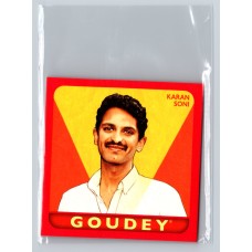 2025 Upper Deck Goodwin Champions Karan Soni #G-42 Goudey Red Parallel Actor /1933 Random Inserts in Hobby and e-Pack