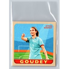 2025 Upper Deck Goodwin Champions Aitana Bonmati #G-12 Goudey Rookie Soccer - Womens 1:4 Hobby, 1:4 e-Pack, 1:2 Blaster