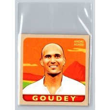 2025 Upper Deck Goodwin Champions Andre Agassi #G-9 Goudey Tennis 1:4 Hobby, 1:4 e-Pack, 1:2 Blaster