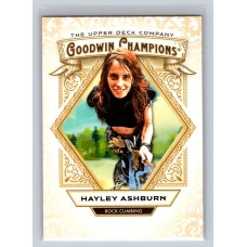 2025 Upper Deck Goodwin Champions Hayley Ashburn #50 Base Set Rookie Slacklining
