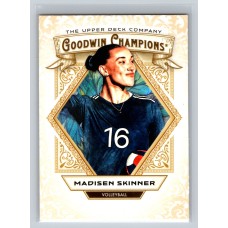 2025 Upper Deck Goodwin Champions Madisen Skinner #51 Base Set Rookie Volleyball
