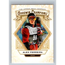 2025 Upper Deck Goodwin Champions Alex Ferreira #67 Base Set Rookie Skiing