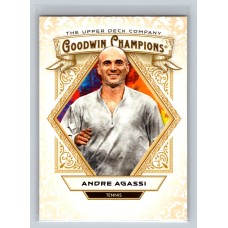 2025 Upper Deck Goodwin Champions Andre Agassi #8 Base Set Tennis