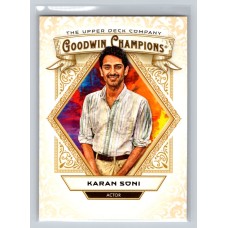 2025 Upper Deck Goodwin Champions Karan Soni #80 Base Set Actor