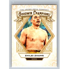 2025 Upper Deck Goodwin Champions Zhilei Zhang #12 Base Set Boxing