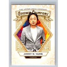 2025 Upper Deck Goodwin Champions Jimmy O. Yang #2 Base Set Comedian