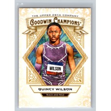 2025 Upper Deck Goodwin Champions Quincy Wilson #44 Base Set Prospect Track and Field