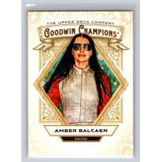 2025 Upper Deck Goodwin Champions Amber Balcaen #74 Base Set Rookie Motorsports 
