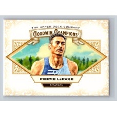 2025 Upper Deck Goodwin Champions Pierce LePage #85 Base Set - Horizontal Rookie Decathlon