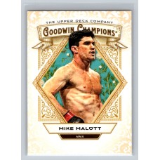 2025 Upper Deck Goodwin Champions Mike Malott #53 Base Set Rookie MMA