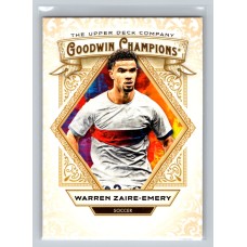 2025 Upper Deck Goodwin Champions Warren Zaire-Emery #33 Base Set Rookie Soccer