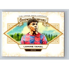 2025 Upper Deck Goodwin Champions Lamine Yamal #98 Base Set - Horizontal Rookie Soccer