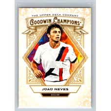 2025 Upper Deck Goodwin Champions Joao Neves #15 Base Set Rookie Soccer