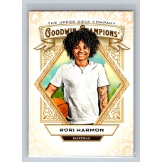 2025 Upper Deck Goodwin Champions Rori Harmon #73 Base Set Prospect Basketball - Womens