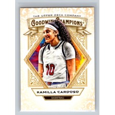 2025 Upper Deck Goodwin Champions Kamilla Cardoso #60 Base Set Rookie Basketball - Womens